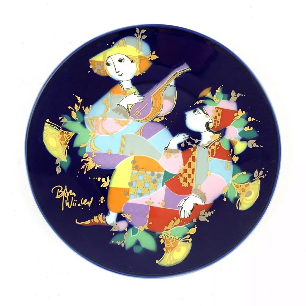 Vtg Rosenthal Bjorn Wiinblad 1001 Nacht Germany 6"